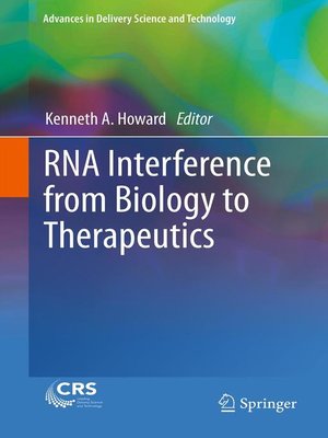 cover image of RNA Interference from Biology to Therapeutics